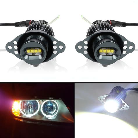 Anillo de luz LED Canbus para coche marcador de Halo de Ojos de Ángel