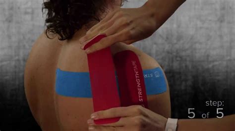 Rotator Cuff Instructions from StrengthTape Kinesiology Tape - YouTube