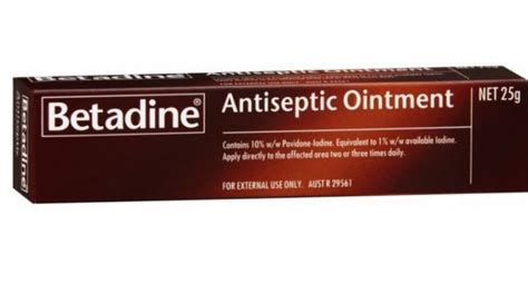 Betadine First Aid Cream 20g Ea