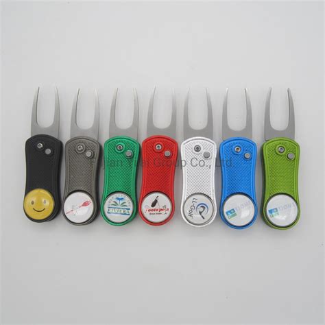 Customized High Quality Aluminum Metal Retractable Switchblade Golf