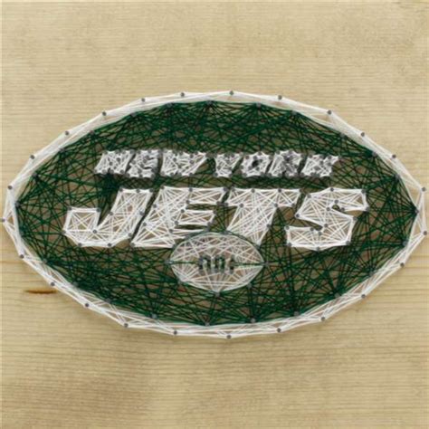 New York Football Jets String Art Kit