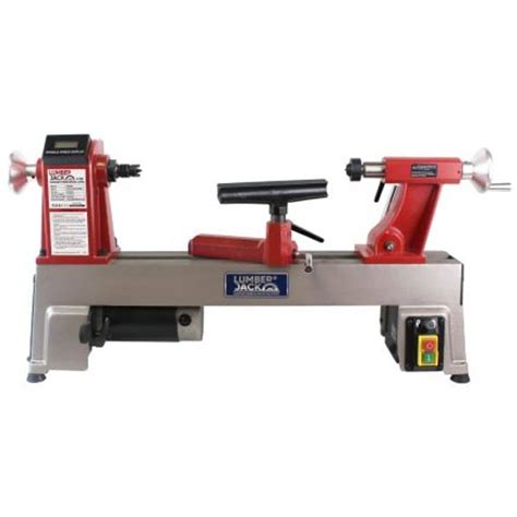 Shop Lumberjack Electronic Variable Speed Mini Lathe Lathes Zoro Uk