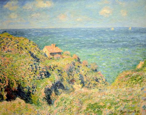 Claude Monet The Gorge At Varengeville 1882 At The Legion Of Honor