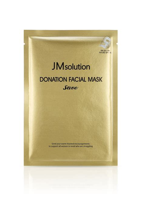 Wholesale Jmsolution Donation Facial Mask Save Chens Enterprise