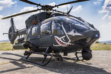 Imagens Airbus Demonstra H145m Com Hforce Para Clientes Potenciais Na