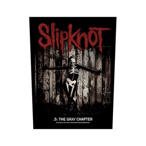 Slipknot The Gray Chapter Back Patch Steamretro