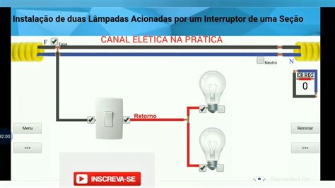 Como Instalar Duas L Mpadas Em Interruptor Simples Eletricanapraticas