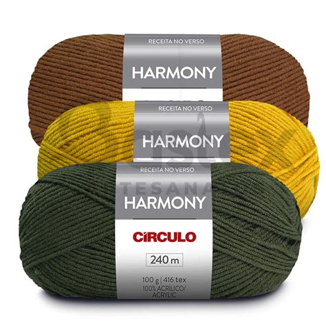 Fio Harmony Circulo 100g Bastex Artesanatos