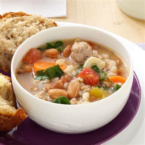 Italian Sausage Bean Soup Recipe How To Make It Taste Of Home