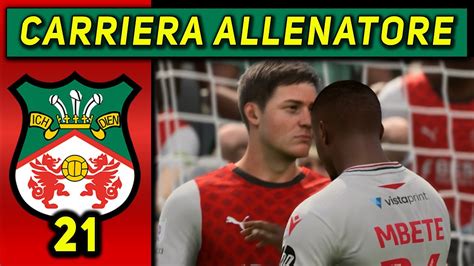 IL SALVATORE DELLA PATRIA 21 CARRIERA ALLENATORE WREXHAM FC 24