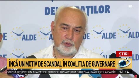 Nc Un Motiv De Scandal N Coali Ia De Guvernare Lider Alde Acuza Ii