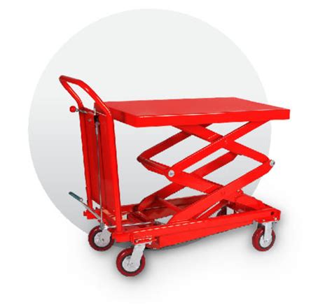 Strong Scissor Lift Trolley At Best Price In Chennai Nithin Technovations