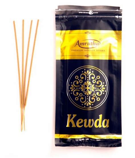 Bamboo Black Amrutha Kewda Zipper Agarbatti For Aromatic At Best Price