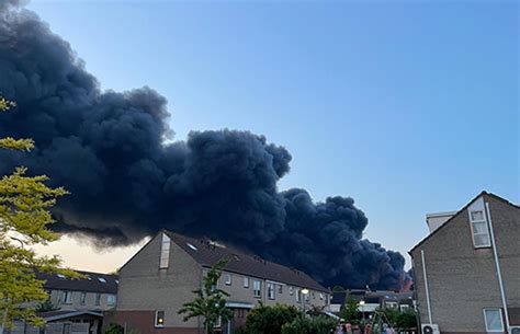 Grote Brand Bij Industrieterrein Ter Aar De Nieuwkoper