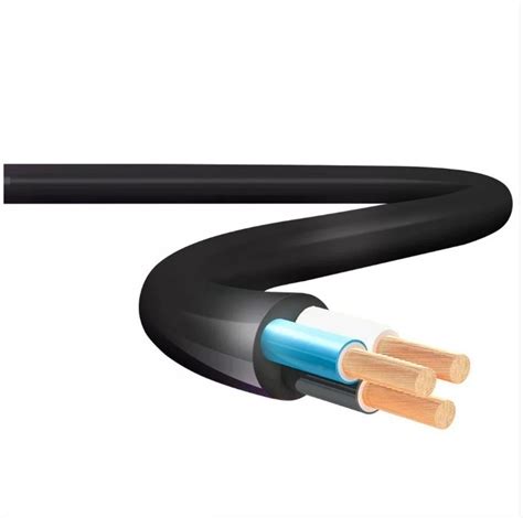 Cabo Pp 3x6mm 3 Condutores 3 Vias 1kv Preto Sil 15 Metros