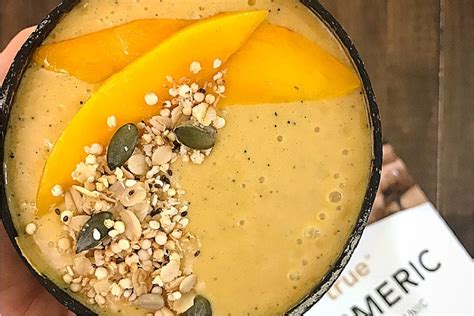 Passionfruit Mango And Turmeric Smoothie True Protein