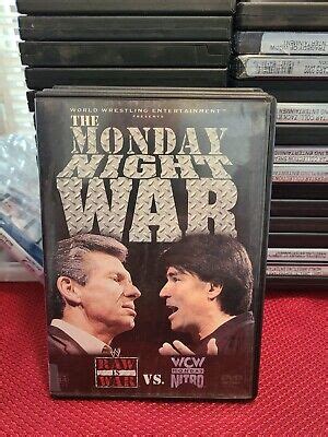 The Monday Night War Wwe Raw Vs Wcw Nitro Wrestling Dvd Ebay