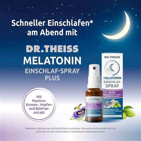 Dr Theiss Melatonin Einschlaf Spray Plus Ml Meine Onlineapo