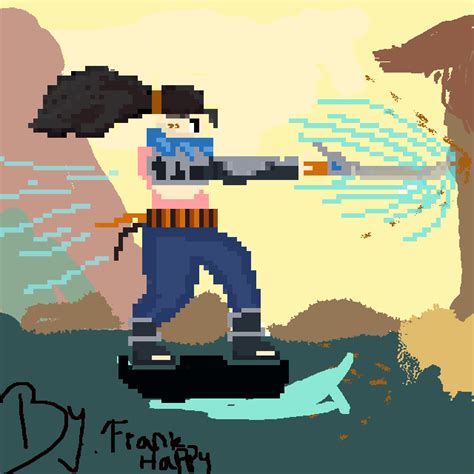 Yasuo Pixel Art By Santiagoop On Newgrounds