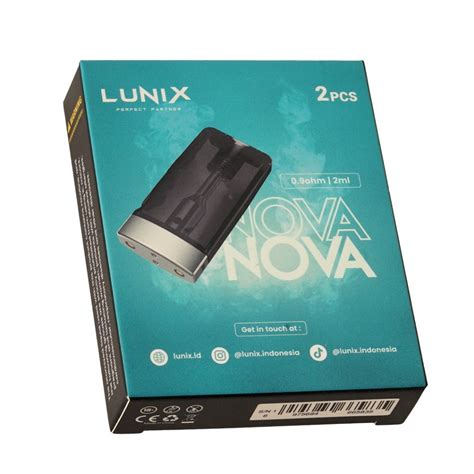 Jual Cartridge Catridge Lunix Nova Pod 09 Ohm 2ml Authentic By Lunix