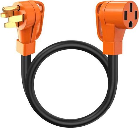 NEMA 14-50P to NEMA 14-50R Power Extension Cords, AC Power Cords, Made ...