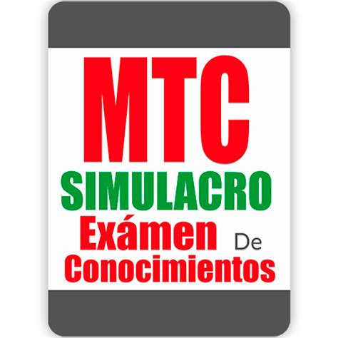 Simulacros Examen Mtc Peru Apps On Google Play