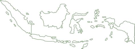 Mapa De Indonesia Vector Premium