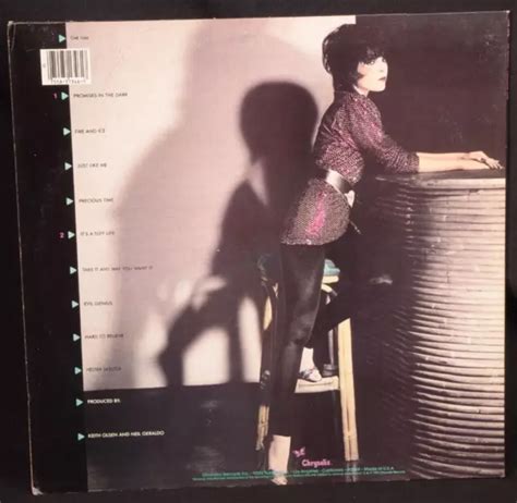 Pat Benatar Precious Time Lp Chrysalis Promises In The Dark Helter