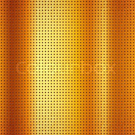 Metallic Perforated Scratched Gold Stock Vector Colourbox