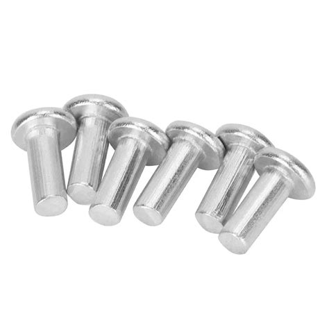 Factory Direct Sales Stainless Steel Solid Round Head Rivets Metal