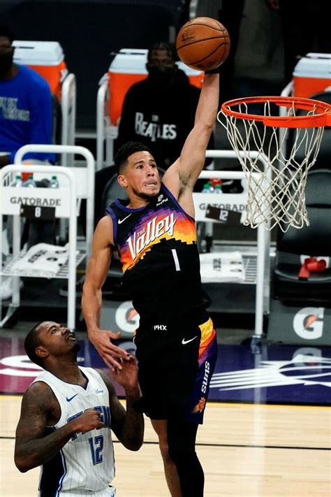 Phoenix Suns Devin Booker Dunking Poster (24x36 inches) | #3860197299