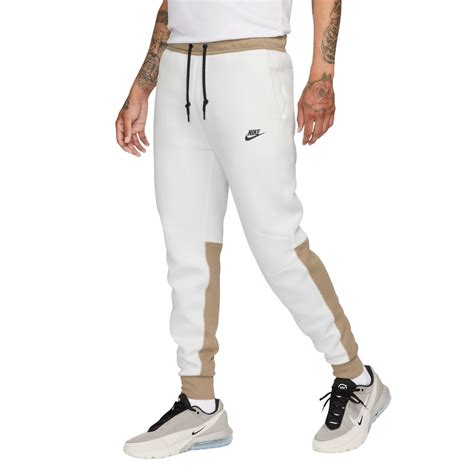 Nike Tech Fleece Sweatpants Sportswear White Beige Black Knvbshopnl