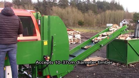 Posch S 377 Multi Firewood Processor Jas P Wilson Demo Video