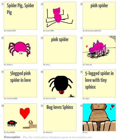 Spider Pig Spider Pig Drawception