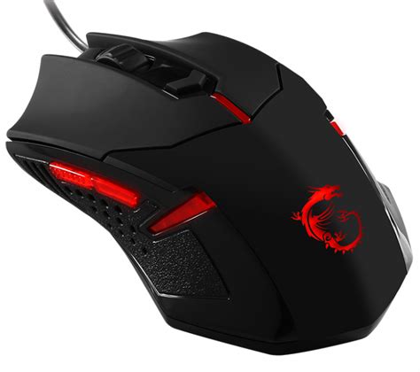 Мышь MSI Interceptor DS B1 GAMING Mouse, Black, USB купить с доставкой ...