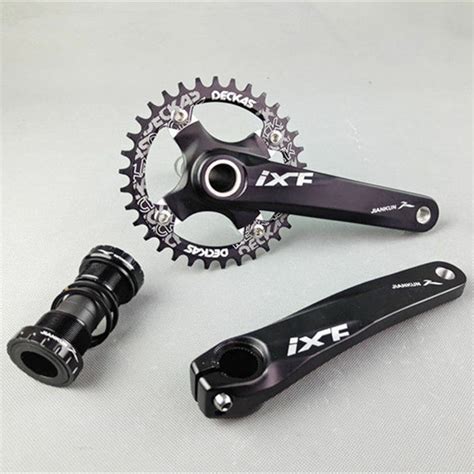 IXF MTB Road Bike Bicycle Crankset BCD104 Cranks Arm Bottom Bracket