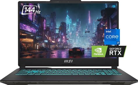 Amazon MSI Cyborg 15 Gaming Laptop 15 6 144Hz FHD IPS Intel