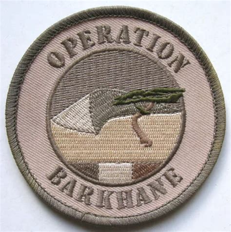 INSIGNE TISSU PATCH Operation Barkhane Parachutiste Legion Etrangere