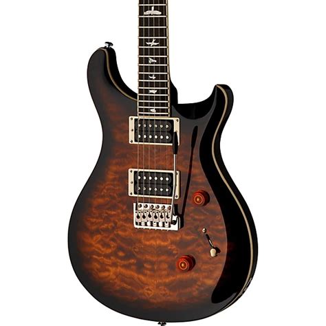 Prs Se Custom 24 Quilted Carved Top With Ebony Fingerboard Electric