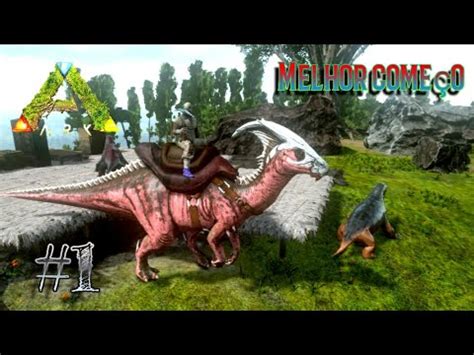 ARK HARDCORE MOBILE 1 Melhor começo de todos YouTube