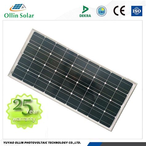 Factory Price Mono Solar Cell 80W Monocrystalline Silicon OEM Solar