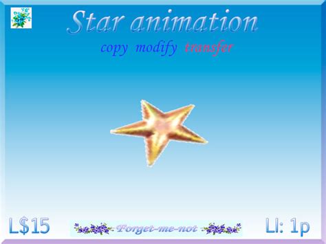 Second Life Marketplace - Star animation