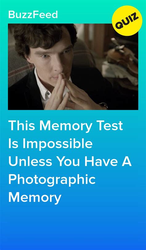 This Memory Test Is Impossible Unless You Have A Photographic Memory ...