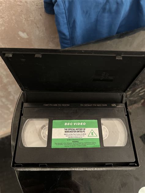 The Official History Of Manchester United Fc Bbc Pal Vhs Video