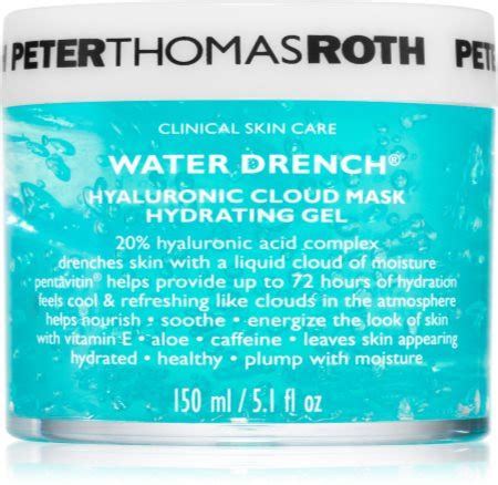 Peter Thomas Roth Water Drench Hyaluronic Cloud Mask Hydrating Gel