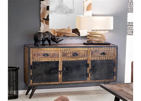 Комод Iron, обожженный дуб цена | kaup24.ee