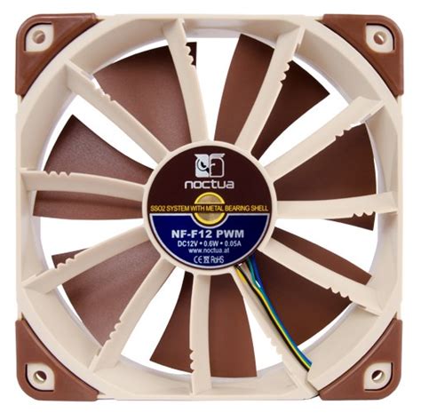 Noctua Introduces NF F12 Focused Flow Fan TechPowerUp