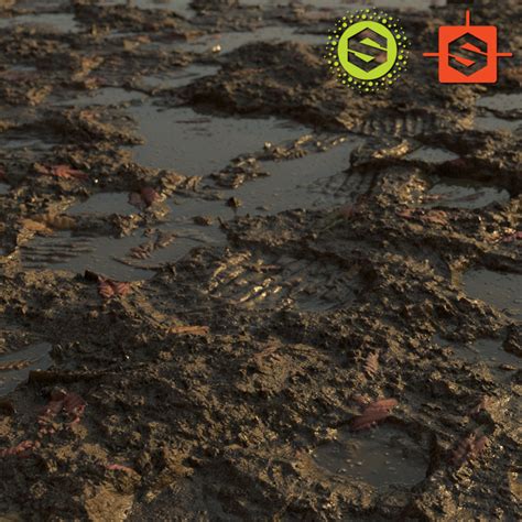 Artstation Wet Mud Substance