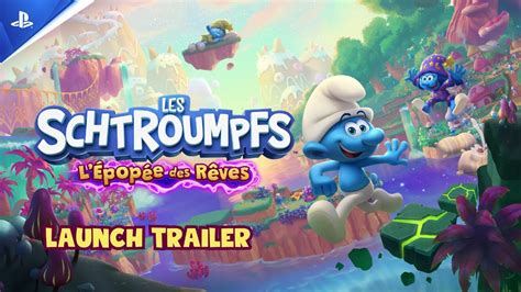 Les Schtroumpfs LEpopée des Rêves Trailer de lancement VF PS5