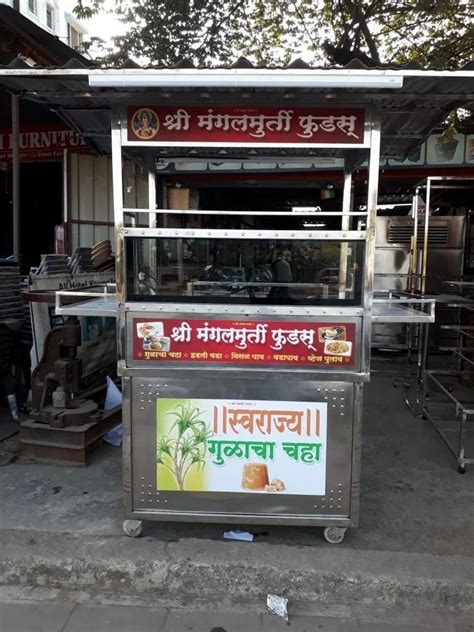 Stainless Steel Pani Puri Display Counter For Catering At Rs 62000 In Pune